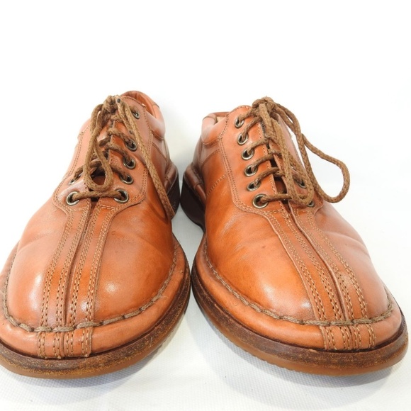 Allen Edmonds Size 7 Brown Oxford Dress Mens R3B1